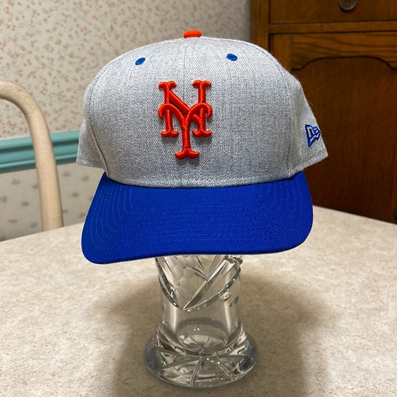 BNWT NEW ERA 9 THIRTY GRAY NEW YORK METS THE 7 LINE ARMY - Picture 2 of 10